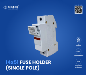 14x51 FUSE HOLDER (SINGLE POLE)