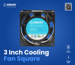 3.5 Inch Cooling Fan Square - 220v
