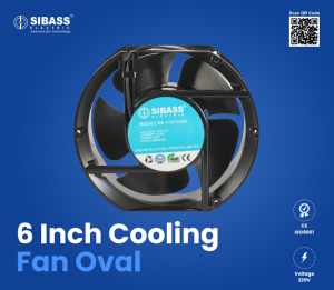 6 Inch Cooling Fan Oval