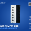 6WAY EMPTY BOX SE-HJ9-6 WHITE