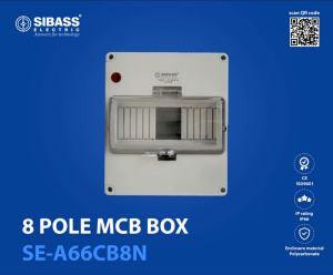 8 Pole MCB Box SE-A66CB8N