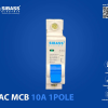 AC MCB 10A 1Pole