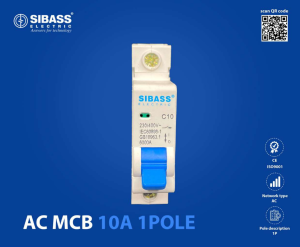 AC MCB 10A 1Pole