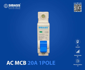 AC MCB 20A 1Pole