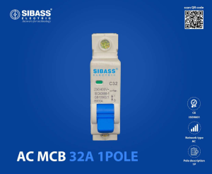 AC MCB 32A 1Pole
