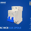 AC MCB 32A 2Pole