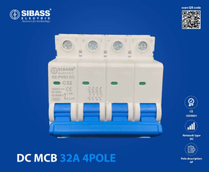 DC MCB 32A 4Pole