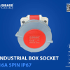 INDUSTRIAL BOX SOCKET 16A 5PIN IP67