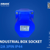 INDUSTRIAL BOX SOCKET 32A 3PIN IP44