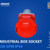 INDUSTRIAL BOX SOCKET 63A 5PIN IP44