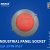 INDUSTRIAL PANEL SOCKET 32A 5PIN IP67
