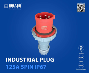 Industrial Plug 125A 5Pin IP67