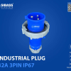 INDUSTRIAL PLUG 32A 3PIN IP67