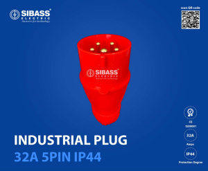 INDUSTRIAL PLUG 32A 5PIN IP44