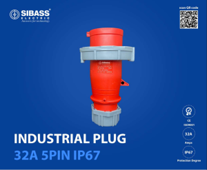 Industrial Plug 32A 5Pin IP67