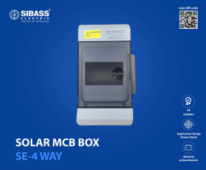 Solar MCB Box SE-4 WAY