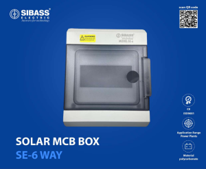 Solar MCB Box SE-6 WAY