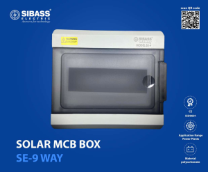 Solar MCB Box SE-9 WAY
