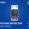 VOLTAGE PROTECTOR 63A 2 POLE