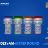 VOLT+AM-METER ROUND