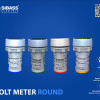 Volt Meter Round