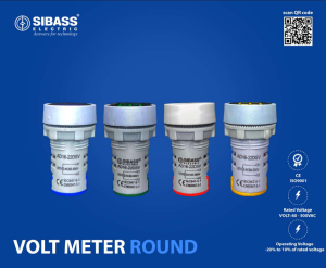Volt Meter Round