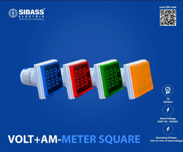 Volt+AM-Meter Square