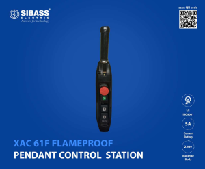XAC 61F FLAMEPROOF PENDANT CONTROL STATION