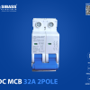 32A 2POLE DC MCB (500V)