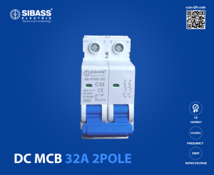 32A 2POLE DC MCB (500V)