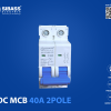 40A 2POLE DC MCB (500V)